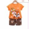 "Yellow Rabit" Summer T-Shirt Baby Set