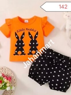 "Yellow Rabit" Summer T-Shirt Baby Set