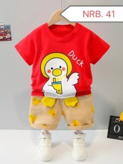 "Red Duck" Summer T-Shirt Baby Set