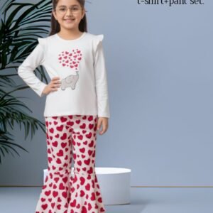 Long T-Shirt And pant Set