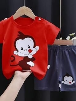 Mickey Baby Red Summer T-Shirt